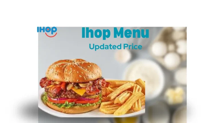 Ihop menu