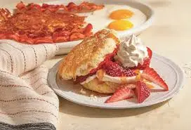 Ihop Fresh Strawberries & Cream Biscuit Combo