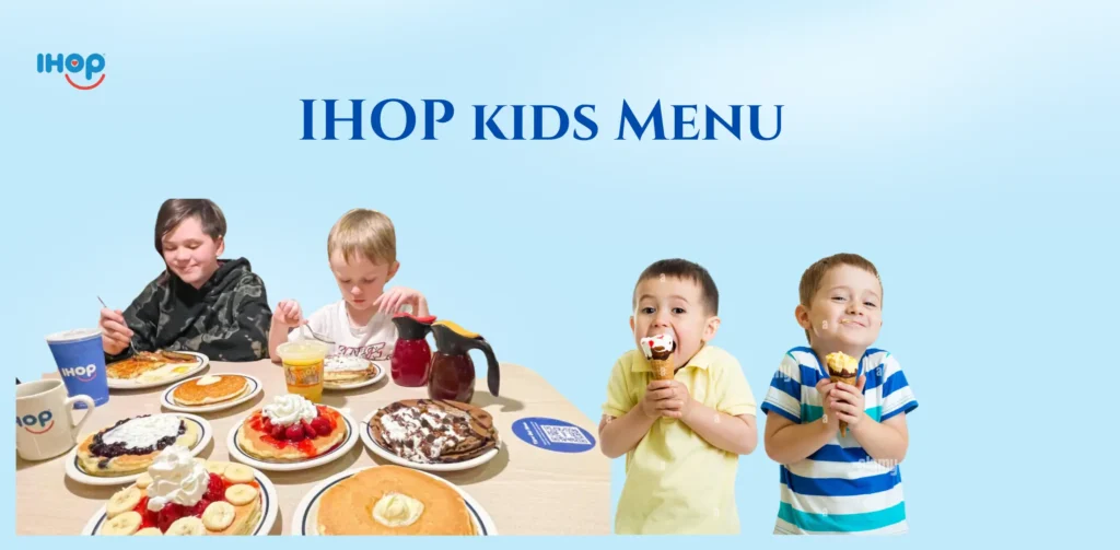 Ihop kids menu