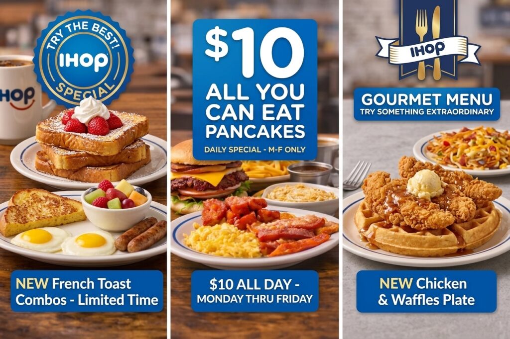 IHOP Specials & Deals (2026): Value Menu & Offers 3 ihop near me