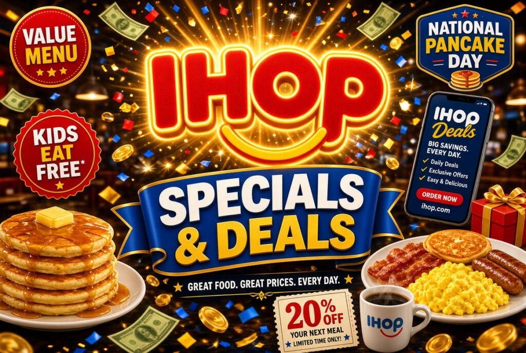 IHOP Specials & Deals (2026): Value Menu & Offers 2 ihop menu